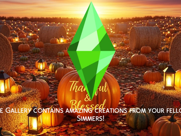 Sims 4 — ModHouseStudio_WelcomeHomefortheHolidaysLoadingScreen.package by ModHouse_Studio — 8 Thanksgiving themed Loading