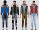 Sims 4 — Mock Turtlneck Vest Sweater by McLayneSims — TSR EXCLUSIVE