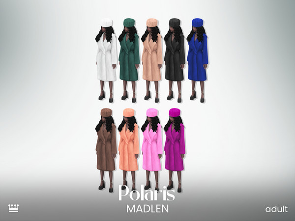 Sims 4 — [Madlen] Polaris Hat.package by Madlen — Indulge in luxury! Wrap yourself in the lush, soft embrace and