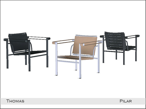 Sims 4 — PilarThomas LivingChair by Pilar — This was my living room in the 1980s.