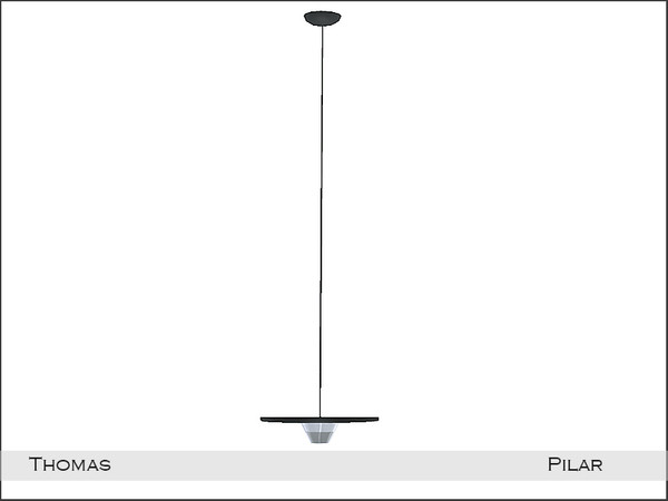 Sims 4 — Pilar Thomas CeilingLightMedium by Pilar — Several items from the Thomas set.