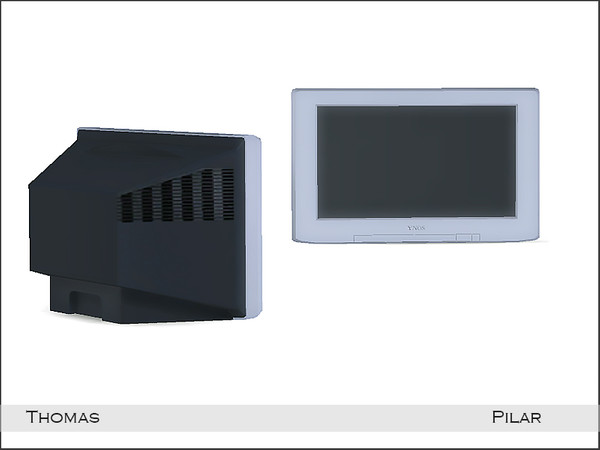Sims 4 — Pilar Thomas TV by Pilar — Several items from the Thomas set.