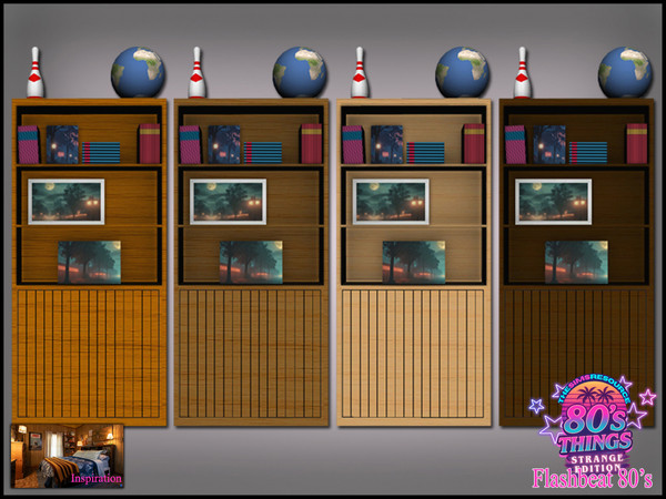 Sims 4 — Jomsims Flashbeat 80s Things furniture1 by jomsims — Some will recognize the elements that make up this set