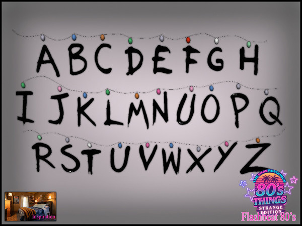 Sims 4 — Jomsims Flashbeat 80s Things wall light by jomsims — Some will recognize the elements that make up this set