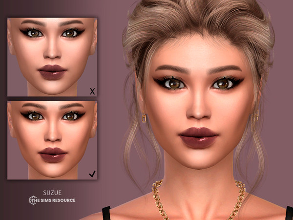 Sims 4 — Emma Contour N3 by Suzue — 10 Swatches