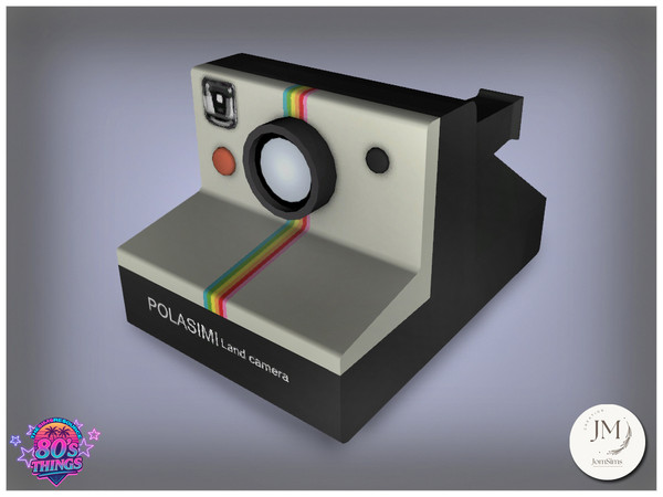 Sims 4 — Jomsims playroom 80s things polasimi by jomsims — Step back into childhood and the 80s with the Playroom 80s