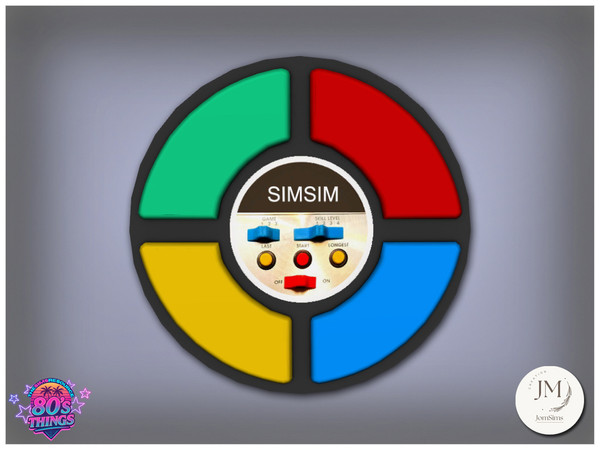 Sims 4 — Jomsims playroom 80s things simsim by jomsims — Step back into childhood and the 80s with the Playroom 80s