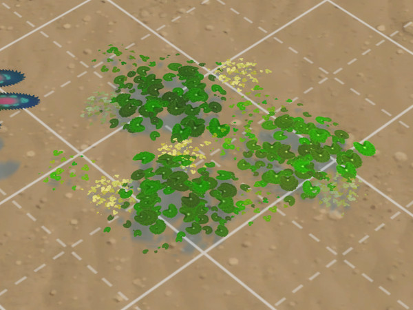 Sims 4 — Clover trails by EdnaScissorhands — Clover style undergrowth found in Avatar frontiers of pandora