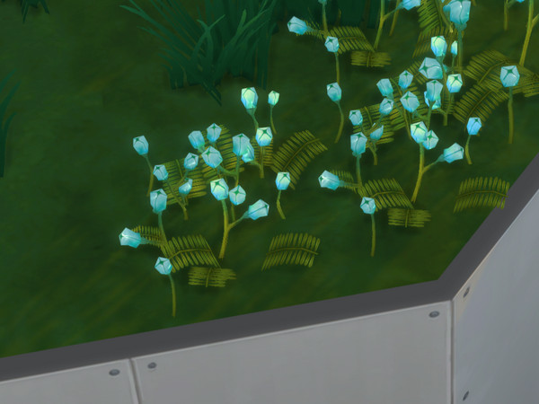 Sims 4 — Bean Pods by EdnaScissorhands — Bean Pods are small bulbous plants that grow on Pandora. They are shown to grow