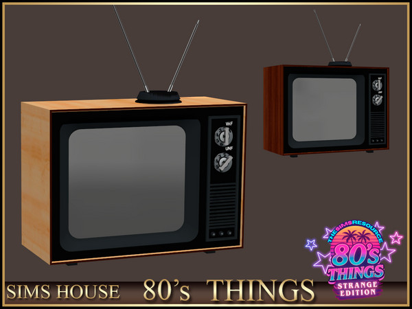 Sims 4 — Sims House RETRO TV | 80's Things by Sims_House — 80's Things
