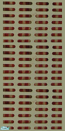 Sims 2 — MG3W2 by iZazu — Metal Grate Sets include walls found in the Poured section, and floors found in the Misc.