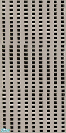 Sims 2 — MG3W1 by iZazu — Metal Grate Sets include walls found in the Poured section, and floors found in the Misc.