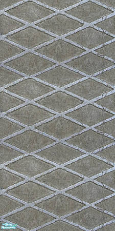 Sims 2 — MG2W4 by iZazu — Metal Grate Sets include walls found in the Poured section, and floors found in the Misc.