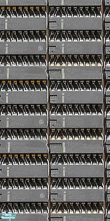 Sims 2 — MG2W3 by iZazu — Metal Grate Sets include walls found in the Poured section, and floors found in the Misc.