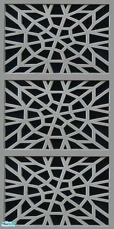 Sims 2 — MG2W1 by iZazu — Metal Grate Sets include walls found in the Poured section, and floors found in the Misc.