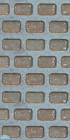 Sims 2 — MG1W2 by iZazu — Metal Grate Sets include walls found in the Poured section, and floors found in the Misc.
