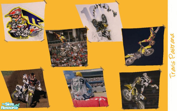 Sims 2 — Travis Pastrana Poster by tagandkiss8100 — 7 posters of one of the greatest Moto X riders.