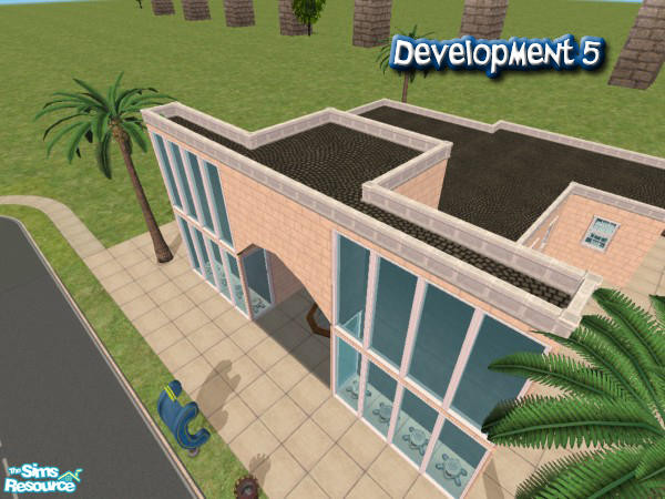 Sims 2 — Development 5 by simmyfan2852 — Need a new, interesting piece of architechure, restaurant? Development 5 has