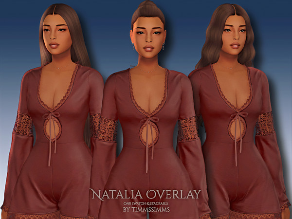 Sims 4 — Natalia Overlay by timmssimms — Natalia overlay that comes with one swatch and is stackable!