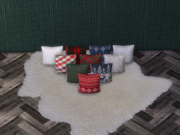 Sims 4 — Christmas Pillow by jessbtlrr — Cute Christmas pillows. 10 swatches
