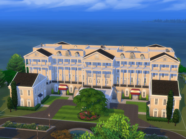 Sims 4 — Stevie Hotel by sabransims — a hotel i built for billie
