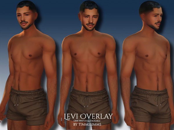 Sims 4 — Levi Overlay by timmssimms — Levi overlay that comes with one swatch and is stackable!