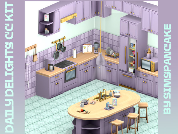 Sims 4 — The Little Helper Cup| simspancake Daily Delights CC Kit by simspancake_cc — This is part of the Daily Delights