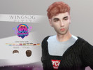 Sims 4 — WINGS-TF1201-Curly short hair by wingssims — Colors:30