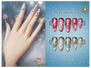 Sims 4 — LMCS Skye Nail by Lisaminicatsims — -Fingernail category -HQ comatble -31 swatches