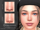 Sims 4 — Corie Nose Preset HQ by Caroll912 — A medium-sized nose preset for female Sims. Preset is suited for Teen -