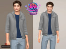 Sims 4 — Steve's jacket Stranger Things inspired by remaron — Steve Jacket - Stranger Things inspired.