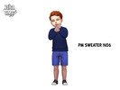 Sims 4 — PM SWEATER N06 by David_Mtv2 — For toddlers only;