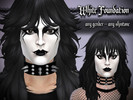 Sims 4 — [Oh My Goth!] White Foundation by thaisherrera — I always felt like there aren't many CC options out there for