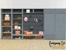 Sims 4 — Entryway Set Part 3 by Comiko — Part 3 - Entryway Set is base game compatible and consist of 7 items - Box V1,