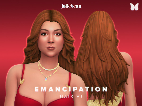 Sims 4 — Emancipation Hair v1 by Joliebean — - BGC