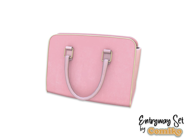 Sims 4 — Comiko Entryway Bag v1 | Entryway Room by Comiko — Part 1 - Entryway Set is base game compatible and consist of