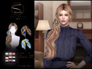 Sims 4 — S-Club_090126 HairACC by S-Club — Head Scarf hope you like, thank you.