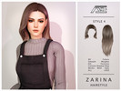 Sims 4 — Zarina - Style 4 (Hairstyle) by Ade_Darma — Zarina Hairstyle - Style 4 New Hair Mesh