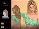 Sims 4 — S-CLUB_070126_long ponytail hairstyles by S-Club — long ponytail hairstyles hope you like, thank you.
