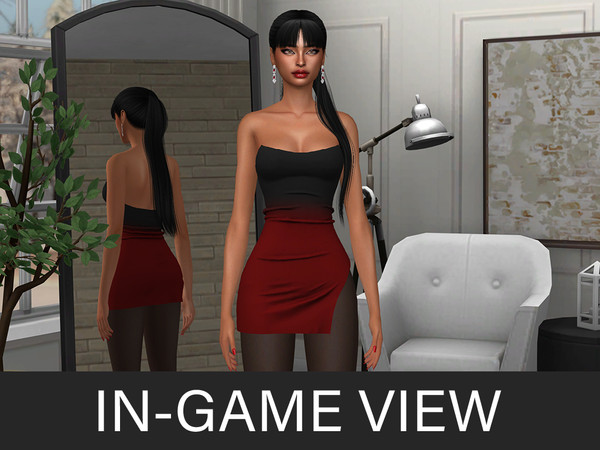 Sims 4 — By Beto - Maiquetia (Short Dress) by Beto_ae0 — Elegant and sexy dresses perfect for parties