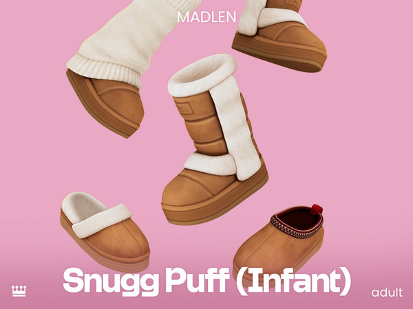 Sims 4 — Snugg Puff Kids Collection (Infant) by Madlen — Snugg Puff shoes, now available for kids of all ages! (Infant