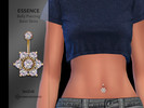 Sims 4 — Essence Belly Piercing Basic Skins by Suzue — New Mesh (Suzue)