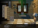 Sims 4 — Sisal Siding by Emerald — Sisal siding is a natural hue inspired by the fibrous plant, offering a
