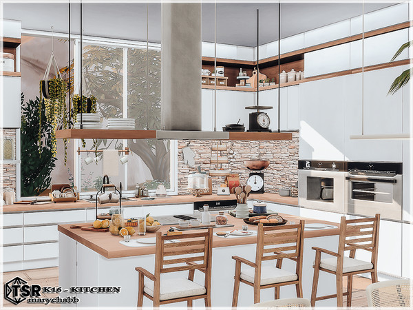 Sims 4 — K16 - Kitchen by marychabb — I present a room - Kitchen . Room is fully equipped.