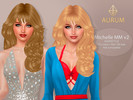 Sims 4 — Michelle - Long Layered Maxis Match Hair v2 by Aurum — Michelle MM Hairstyle - a long, layered cut with soft