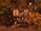 Sims 4 — 735 Prescott Square - Evermore Save File Project #30 by Meerigold — Lot #30 - Quiet Dreams Tucked away in a calm