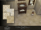 Sims 4 — White Oak Veneer floor set by Emerald — White Oak Veneer is an aesthetic solid wood, offering natural beauty and