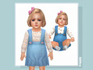Sims 4 — Hannah Dress - Infant by lillka — 6 swatches