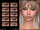 Sims 4 — Eyeliner N122 by Layla — Female Eyeliner Previews and swatches were made in CAS Base game compatible