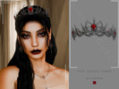 Sims 4 — PATREON- Evil Queen Tiara by Glitterberryfly — A evil queen inspired royalty tiara.